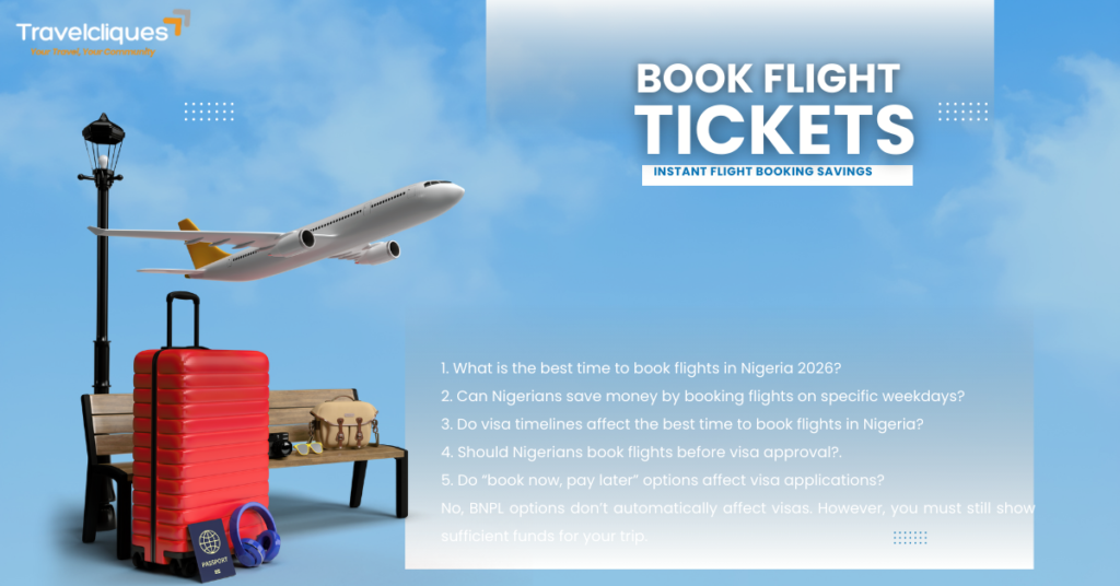 Time to book flights